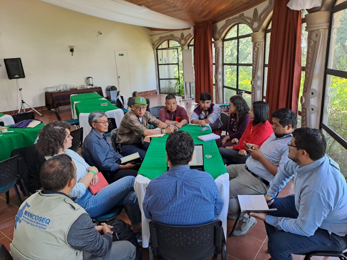 MARN da seguimiento a la mesa técnica de la cuenca hidrográfica del Río Motagua en la parte alta