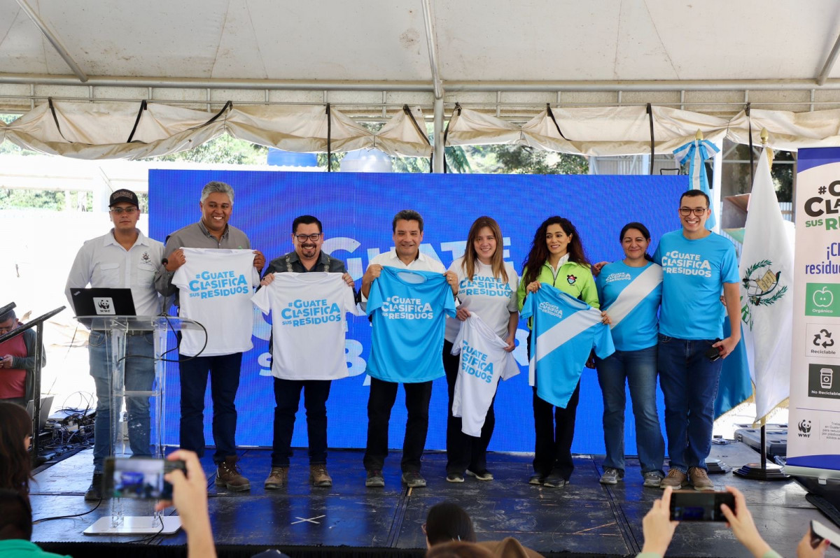 MARN y WWF lanzan la campaña #GuateClasificaSuBasura